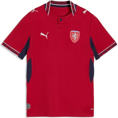 Puma FACR HOME JERSEY REPLICA Červená Tmavě modrá Bílá – Zboží Dáma