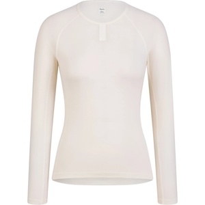 Rapha Дамско горнище Rapha Women's Merino Base Layer Long Sleeve Merino base layer - Cream / White (115-2687-0213)