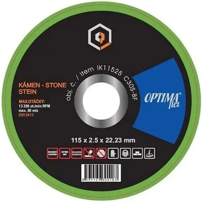Optima Řezný kotouč 115 x 2,5 mm IK11525