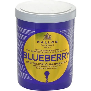 Kallos Blueberry Hair Mask Балсам-маски за коса 1000ml