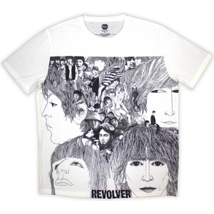 The Beatles Revolver Sublimation White XL Риза (BEATSUB48MW04)