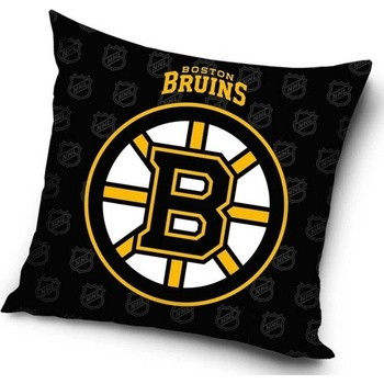 TipTrade Velurový vankúš NHL Boston Bruins 40x40