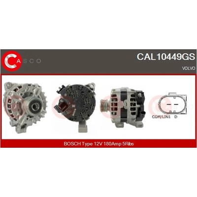 generátor CASCO CAL10443AS