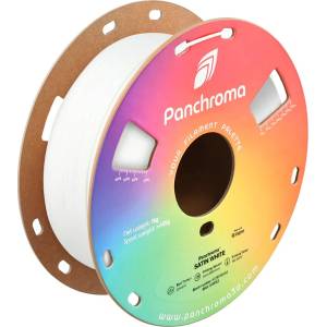 Polymaker PLA филамент Polymaker Panchroma Satin PLA, 1.75 mm, 1.0 kg, White - 3dmall