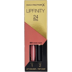 MAX Factor Lipfinity Lip Colour 24h 4, 2 g червила 001 Pearly Nude