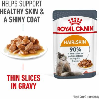 ROYAL CANIN Intense Beauty v omáčce pro krásnou srst 48 × 85 g