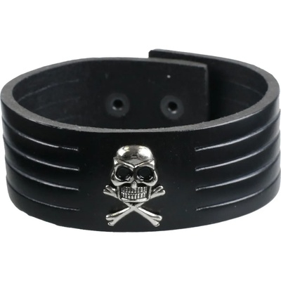 Leather & steel fashion Гривна Череп - lsf1 39