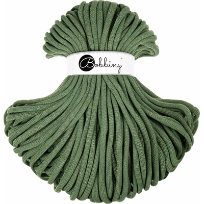 Bobbiny Jumbo 9 mm 100 m Golden Eucalyptus Green Šňůra