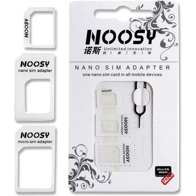 NOOSY Nano/Micro SIM adaptér 3v1 61321