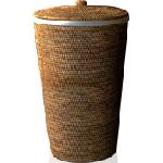 Decor Walther Кош за пране Basket с капаче 65 см тъмен (0922392)
