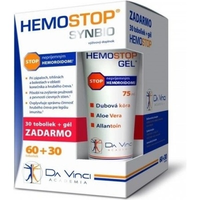 Hemostop Synbio 90cps + gél 75 ml
