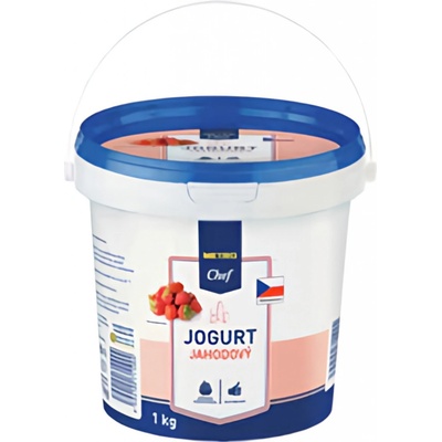 Metro Chef Jogurt Jahoda 3,5% 1 kg