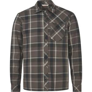 Vaude Мъжка риза с копчета Vaude Neshan L/S Shirt IV Shirt - Deer Brown - размер XXL (033-2903-0515)