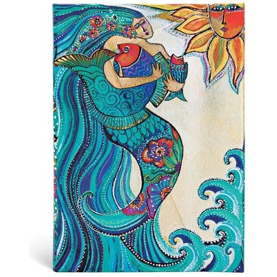 Paperblanks Тефтер Ocean Song, Midi, широки редове, твърда к (1570180539)
