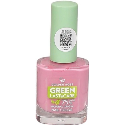 Розов лак за нокти golden rose green