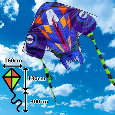 D&P Šarkan monster fialový