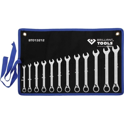 Brilliant Tools súprava očkových račňových kľúčov 8 - 53 mm BT013212