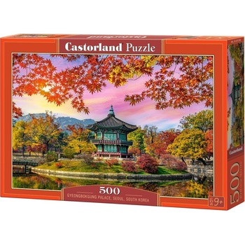 Castorland Пъзел Castorland от 500 части - Дворец Кьонбоккун, Сеул, Южна Корея (B-54138)