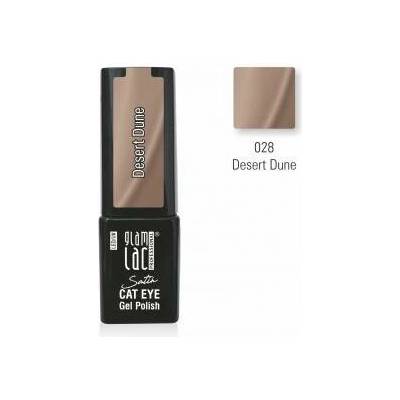 GlamLac Gel lak magnetický hnědý 028 Desert Dune 6 ml