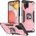 Wozinsky Калъф Wozinsky Ring Armor Kickstand, за Samsung Galaxy A42 5G, розов (9111201935938)