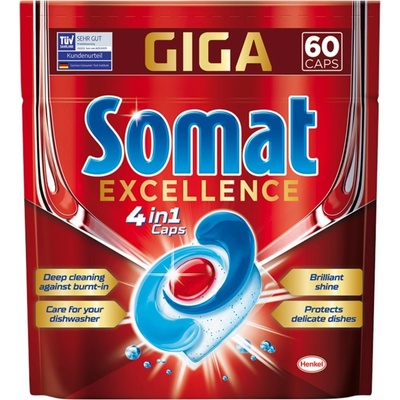 Somat tablety do myčky Excellence 4v1 60 ks