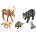 Learning Resources Игрален комплект Learning Resources - Горски животни, 5 броя (LER0787)