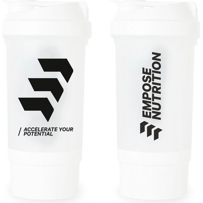 EMPOSE Shake Beker 500 ml + 150 ml Bílý