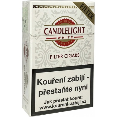 Candlelight Filter White 20 ks
