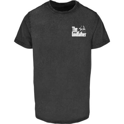 MERCHCODE Тениска Godfather Vito Tee black XXLUB-MC1106-00007 - , размер XS