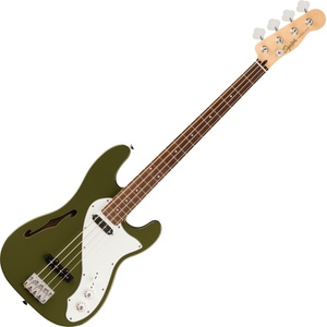 Squier Paranormal Precision Bass Thinline SJ LRL Olive Електрическа бас китара