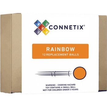 Connetix Rainbow Ball Pack 12ks náhradních kuliček