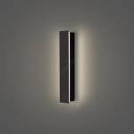 Brilagi - led външно стенно осветително тяло linear led/8w/230v 4000k ip65 черно (bg2416)