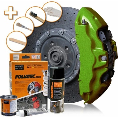 FOLIATEC dvousložková barva na brzdy Performance Green Metallic
