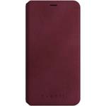 Bugatti Кожен калъф Bugatti BookCover Parigi за iPhone X/Xs, малинов (BUG000387)