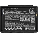 Cameron sino Батерия за баркод скенер Honeywell Dolphin CT60 CT65 CT50-BSC-B LiIPo 3.8V 4700mAh Cameron Sino (CS-HYT600BL) - megamag