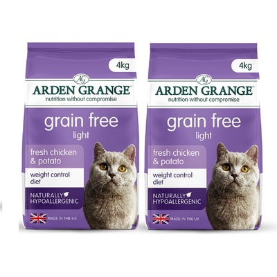 Arden Grange Cat Light with Chicken & Potato 8 kg