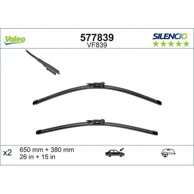 Valeo Silencio X-TRM 650+380 mm VA 577839