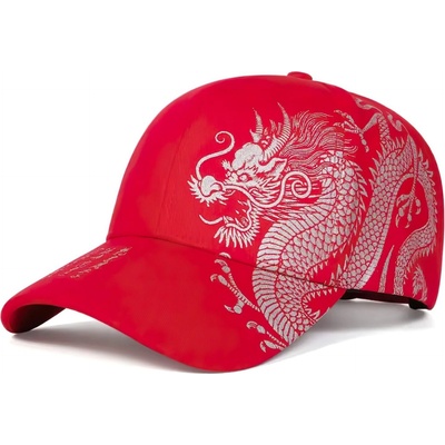 HARAHU Шапка с козирка dr-37110 - Червено kp37110 (dr-37110)