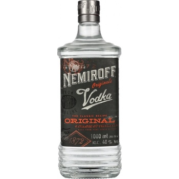 Nemiroff Original 40% 1 l (čistá fľaša)