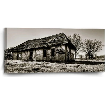 Sablio Obraz Starý dom - 110x50 cm