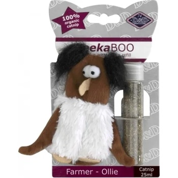 EBI Играчка за котки EBI KeekaBOO Farmer - Ollie - плюшена играчка с котешка трева 10 см - EBI Белгия 402-427590