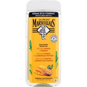 Le Petit Marseillais Extra Gentle Shower Gel Organic Mango & Passion хидратиращ душ гел 650 ml унисекс