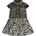 Guess Разкроена комбинира рокля за момиче в черно и бяло Guess
