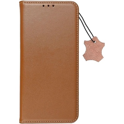Pouzdro FORCELL Leather Forcell Xiaomi Redmi 9AT / Redmi 9A hnědé