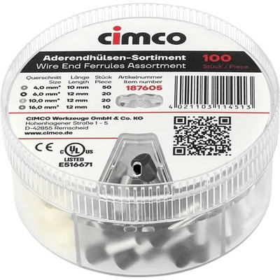Cimco 187605 sada dutiniek čiastočne izolované 1 sada #####Dose