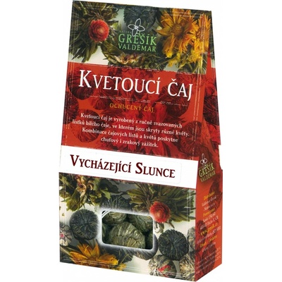 Grešík KVITNÚCI čaj Vychádzajúce slnko 4 kusy