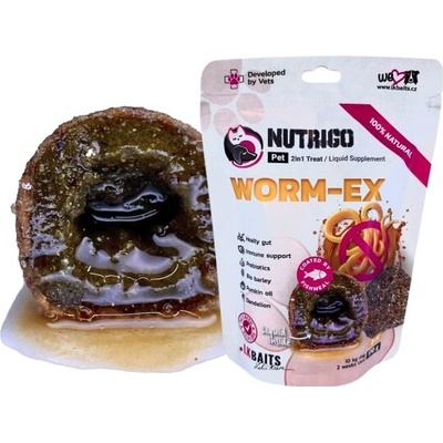 LK Baits PETs NUTRIGO Worm-Ex S-M 170 g