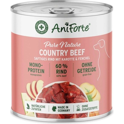 AniForte CountryBeef hovězí s mrkví 800 g