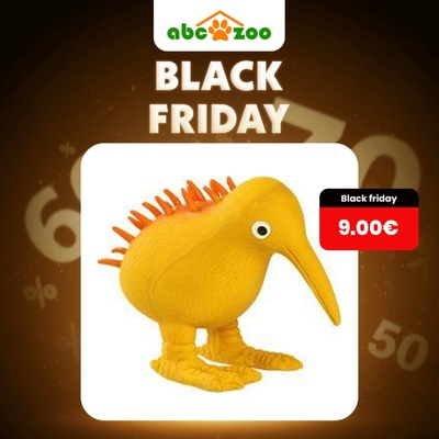 Kiwi Walker Whistle latex,pískací,oranžová 13,5 cm