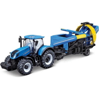 Bburago New Holland T7.315 s kultivátorom 1:50